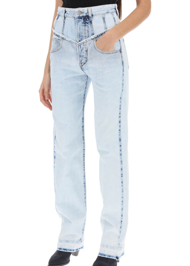 Isabel Marant noemie straight leg jeans