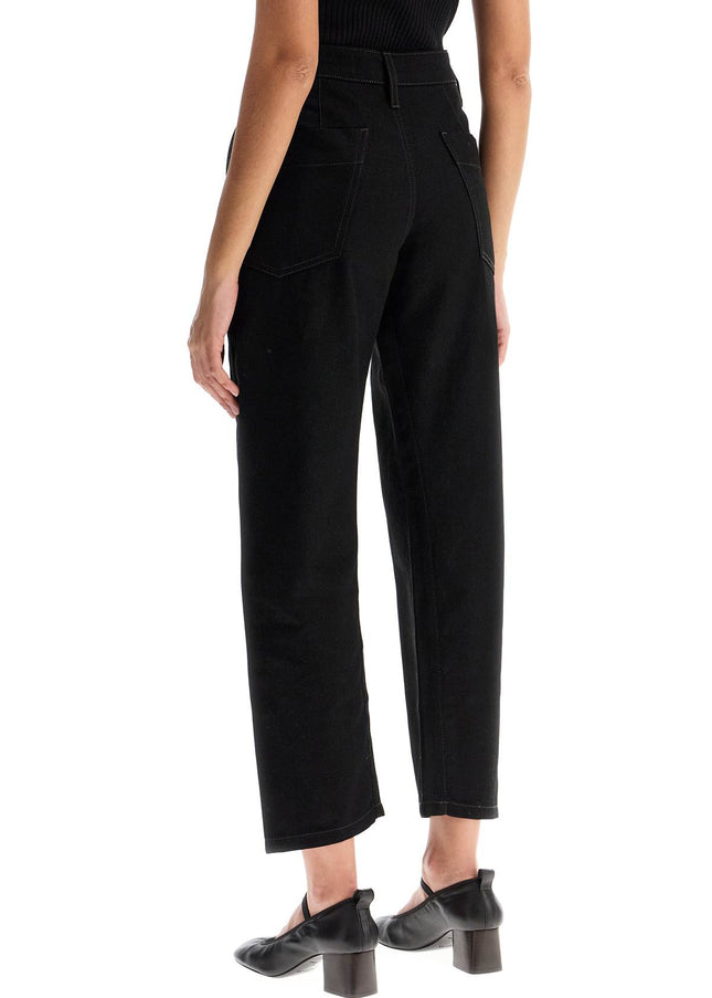 Lemaire cropped pants with twisted seams