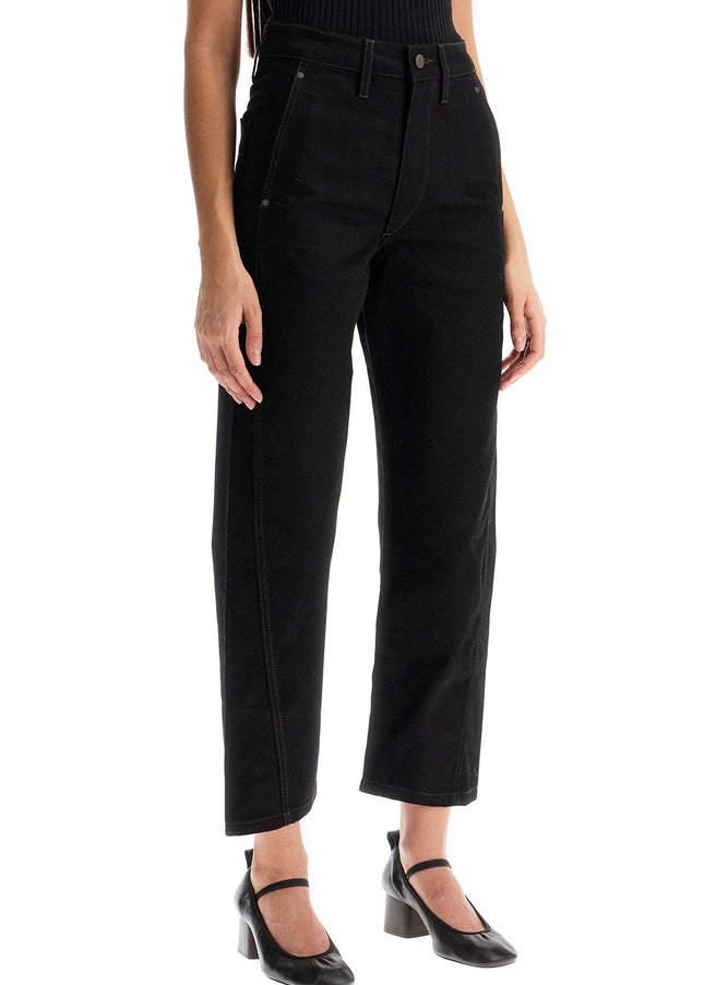 Lemaire cropped pants with twisted seams