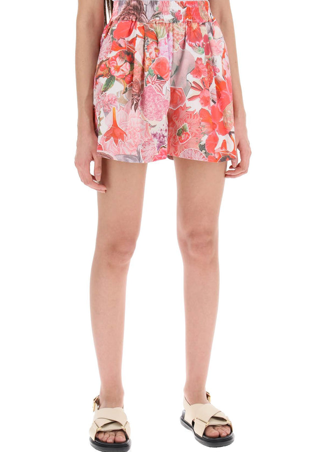 Marni floral print shorts