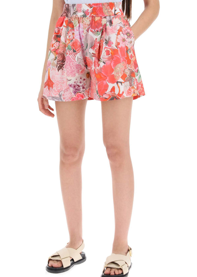 Marni floral print shorts