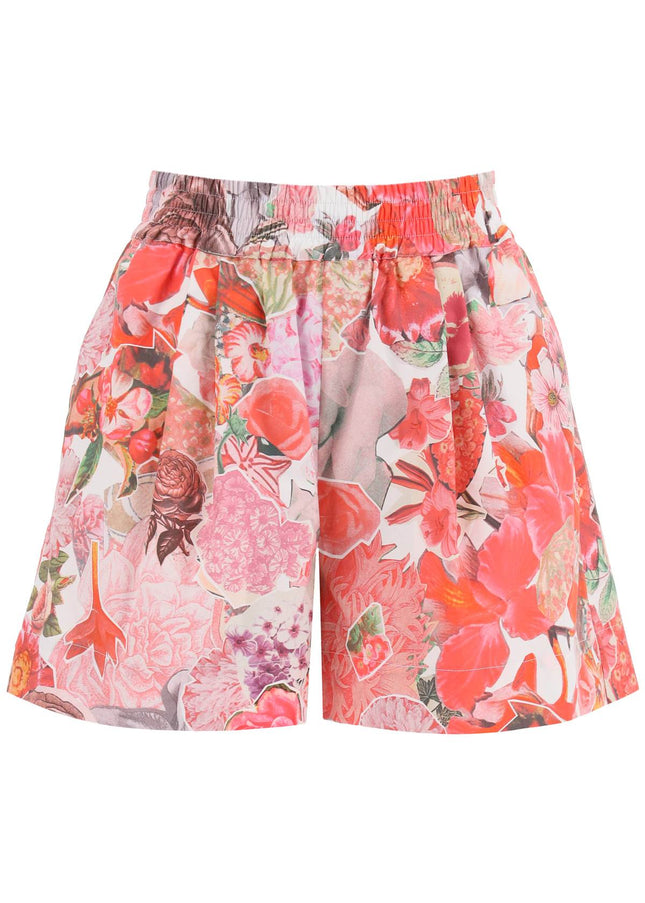 Marni floral print shorts