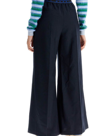 Marni tropical wool palazzo pants for