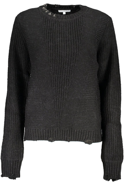 PATRIZIA PEPE WOMEN'S BLACK SWEATER-0