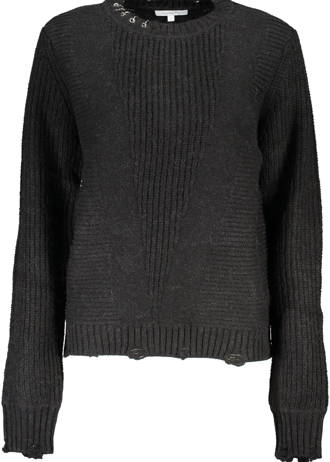 PATRIZIA PEPE WOMEN'S BLACK SWEATER-0