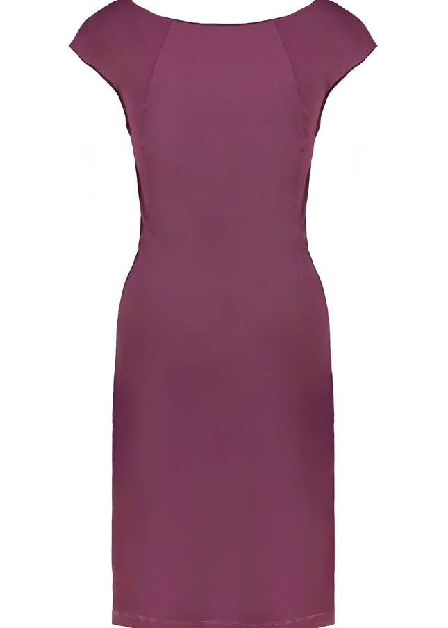 PATRIZIA PEPE WOMEN'S CLASSIC PURPLE DRESS-1