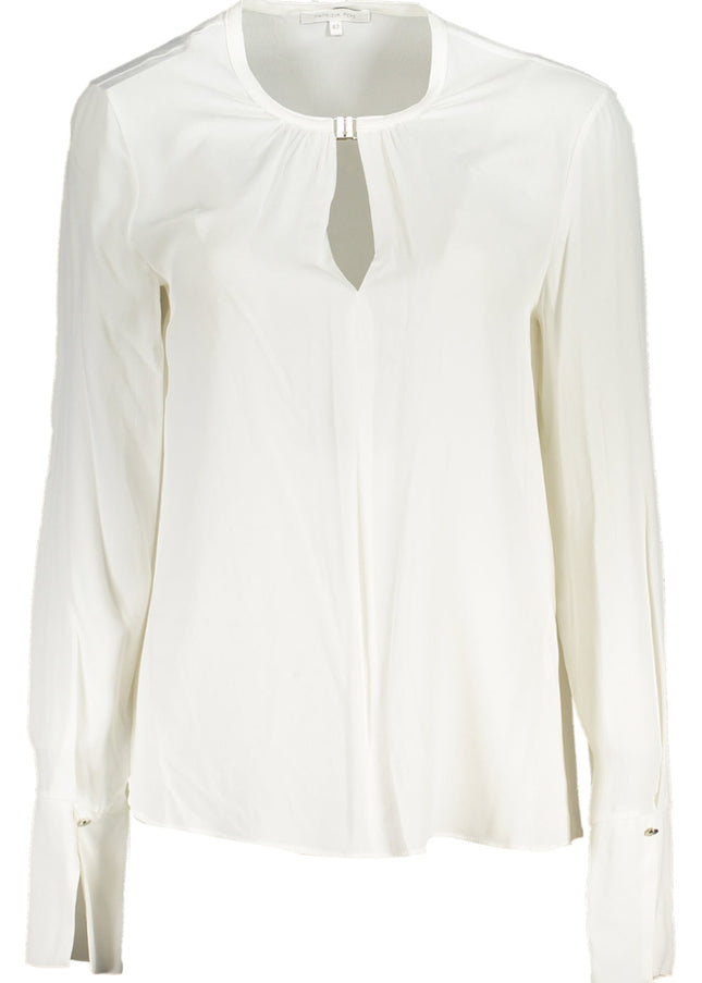 PATRIZIA PEPE WOMEN'S LONG SLEEVE SHIRT WHITE-0