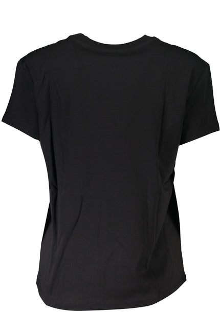 PATRIZIA PEPE WOMEN'S SHORT SLEEVE T-SHIRT BLACK-1