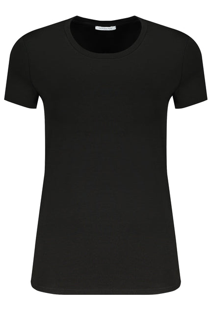 PATRIZIA PEPE WOMEN'S SHORT SLEEVE T-SHIRT BLACK-0