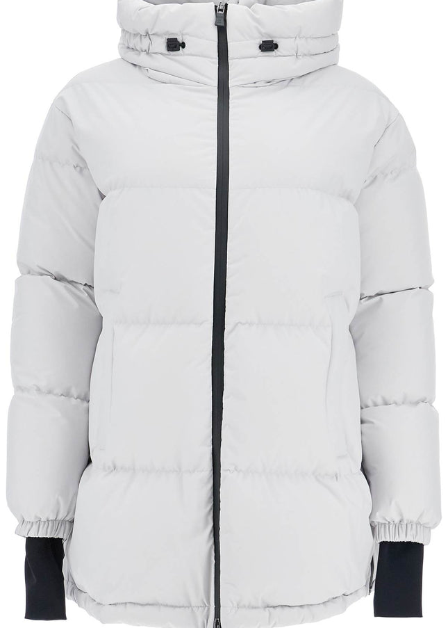 Herno Laminar long down jacket in gore-tex in