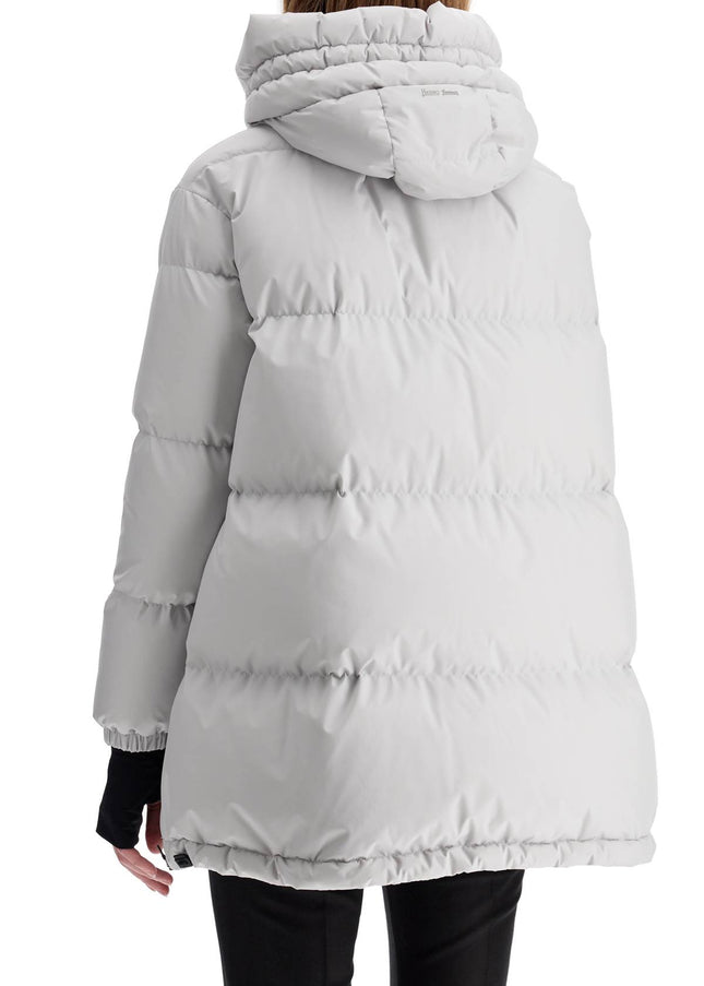 Herno Laminar long down jacket in gore-tex in