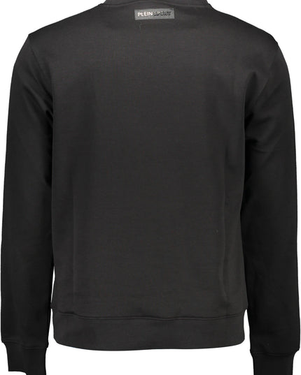 PLEIN SPORT SWEATSHIRT WITHOUT ZIP MAN BLACK-1