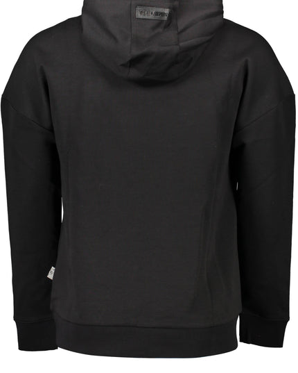 PLEIN SPORT SWEATSHIRT WITHOUT ZIP MAN BLACK-1