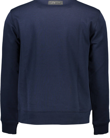 PLEIN SPORT SWEATSHIRT WITHOUT ZIP MAN BLUE-1