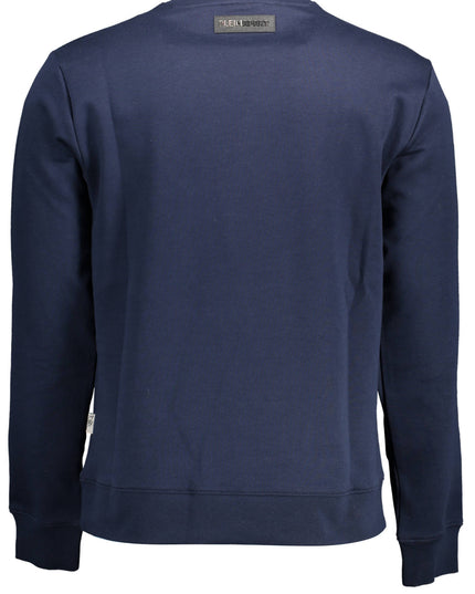 PLEIN SPORT SWEATSHIRT WITHOUT ZIP MAN BLUE-1