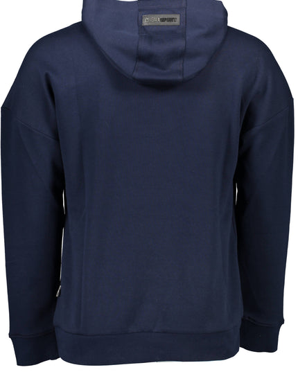 PLEIN SPORT SWEATSHIRT WITHOUT ZIP MAN BLUE-1