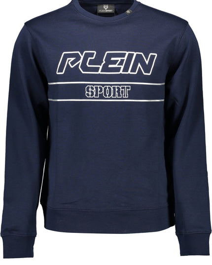 PLEIN SPORT SWEATSHIRT WITHOUT ZIP MAN BLUE-0