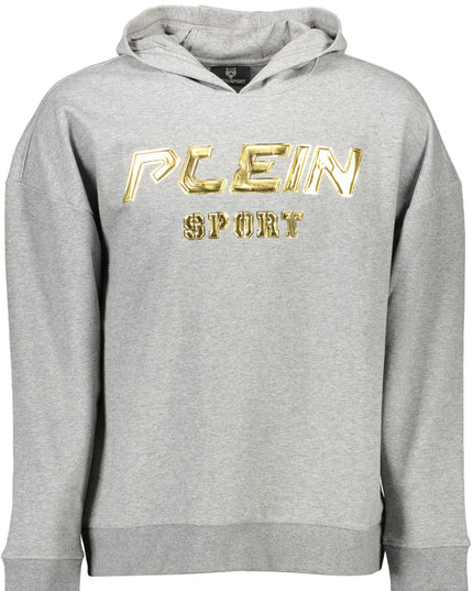 PLEIN SPORT SWEATSHIRT WITHOUT ZIP MAN GRAY-0