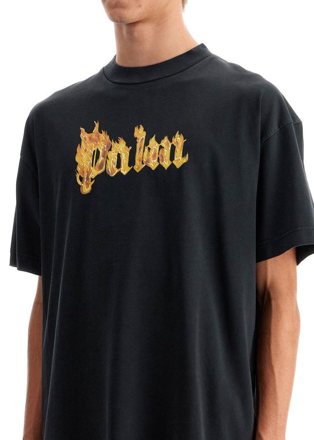 Palm Angels 'burning logo t-shirt