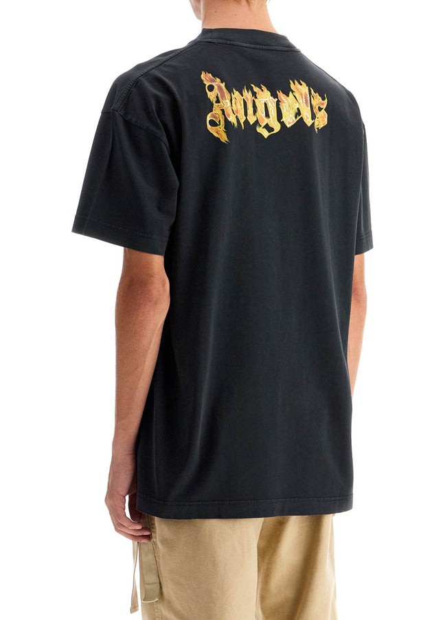 Palm Angels 'burning logo t-shirt