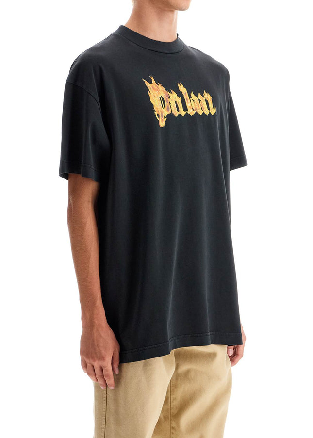 Palm Angels 'burning logo t-shirt