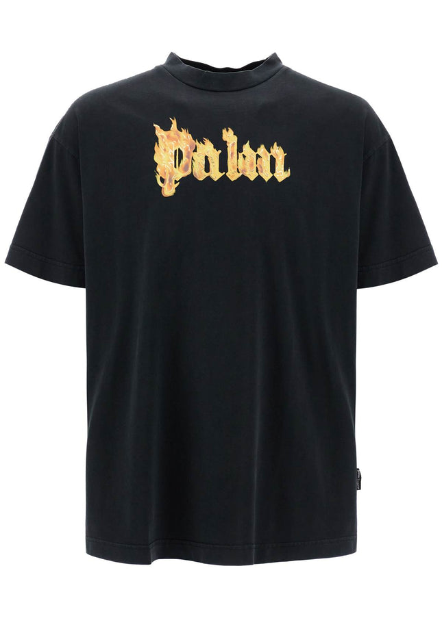 Palm Angels 'burning logo t-shirt