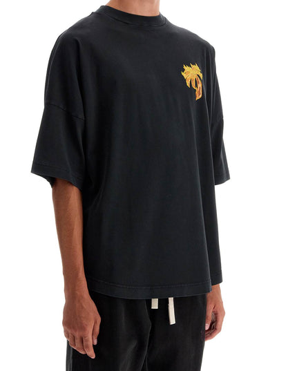 Palm Angels 'burning palm oversized t