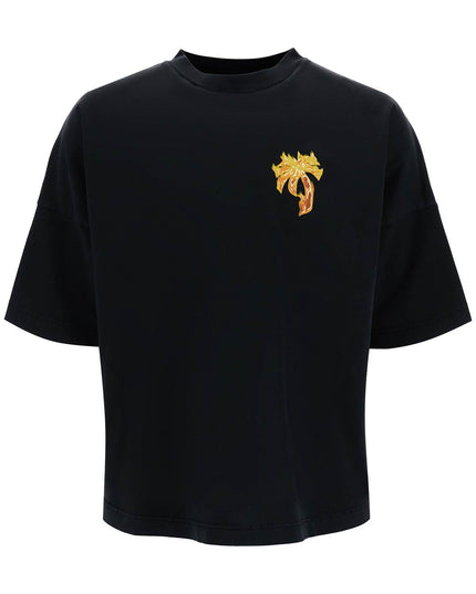 Palm Angels 'burning palm oversized t