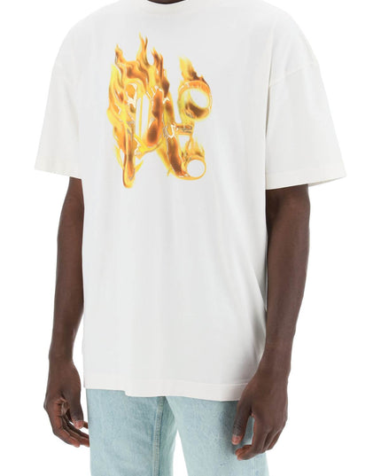 Palm Angels "burning monogram t