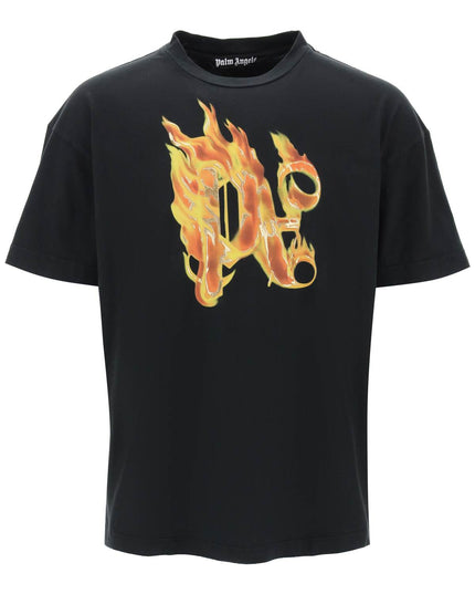 Palm Angels "burning monogram t