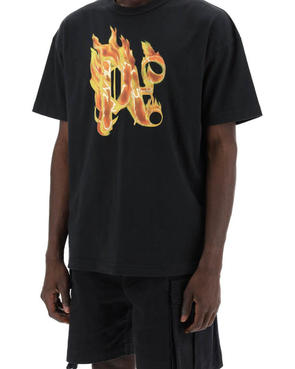 Palm Angels "burning monogram t