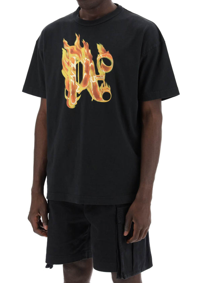 Palm Angels "burning monogram t