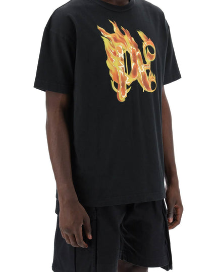 Palm Angels "burning monogram t