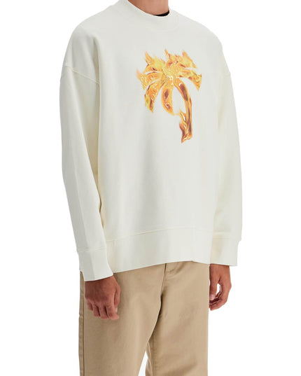 Palm Angels 'burning palm oversized sweat