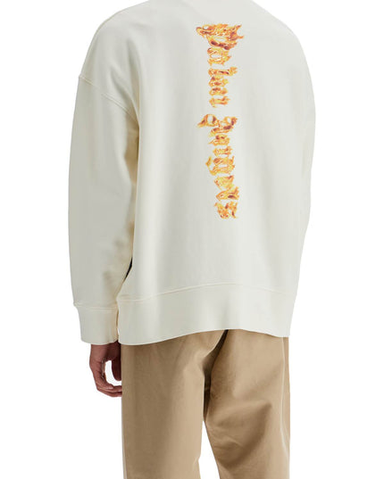 Palm Angels 'burning palm oversized sweat