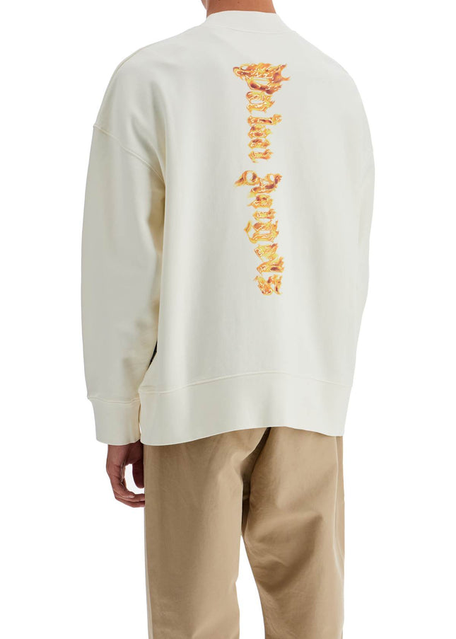 Palm Angels 'burning palm oversized sweat