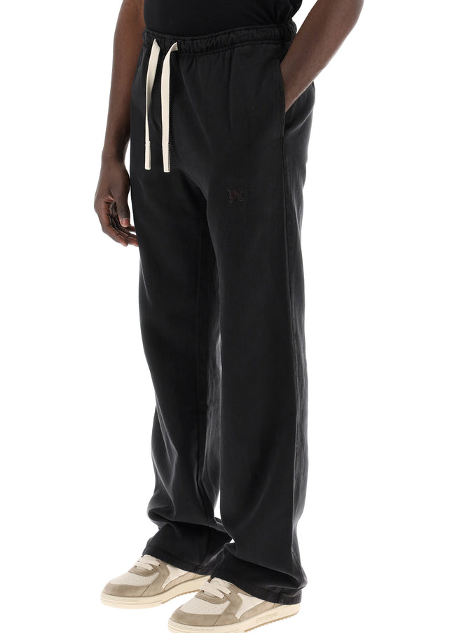 Palm Angels wide-legged travel pants for comfortable