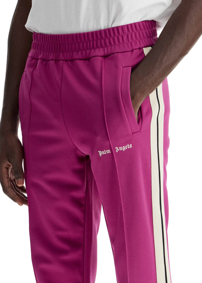 Palm Angels contrast band joggers with track in