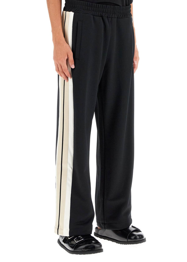 Palm Angels contrast band joggers with track in