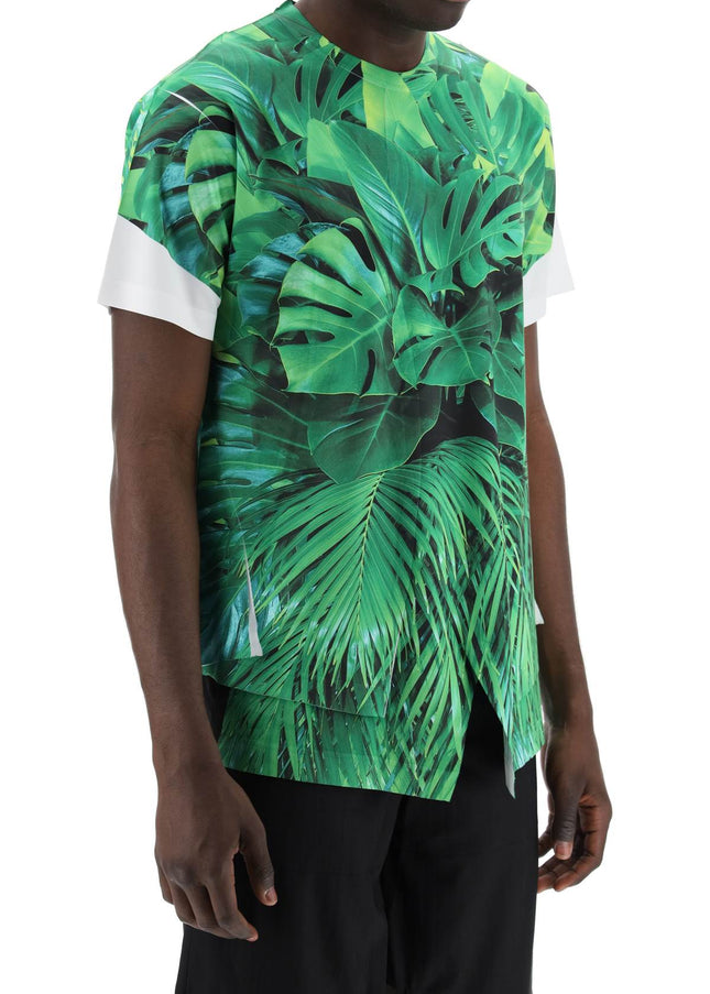 Comme Des Garcons Homme Plus jungle print t-shirt with