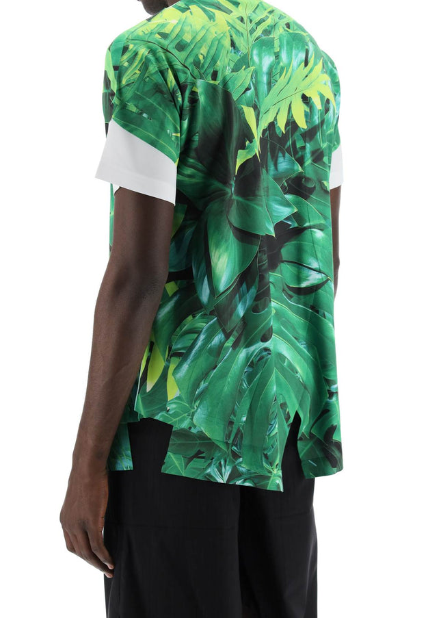 Comme Des Garcons Homme Plus jungle print t-shirt with