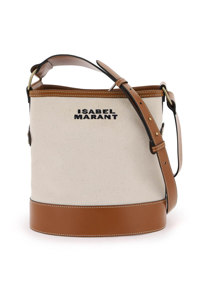 Isabel Marant samara cotton canvas shoulder bag