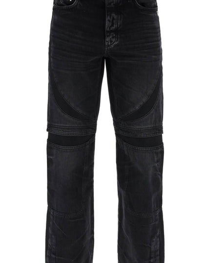 Amiri mx-3 jeans with mesh inserts