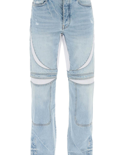 Amiri mx-3 jeans with mesh inserts