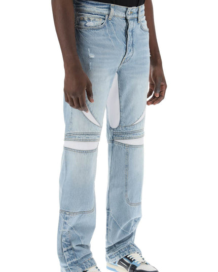 Amiri mx-3 jeans with mesh inserts