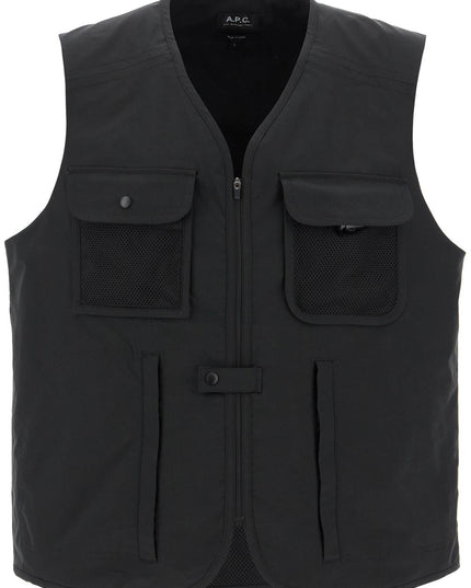 A.P.C. "alban technical fabric vest for