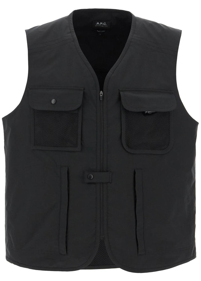 A.P.C. "alban technical fabric vest for