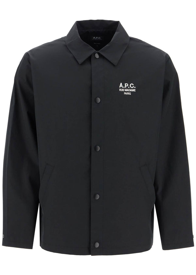 A.P.C. 'regis cotton blend oversh