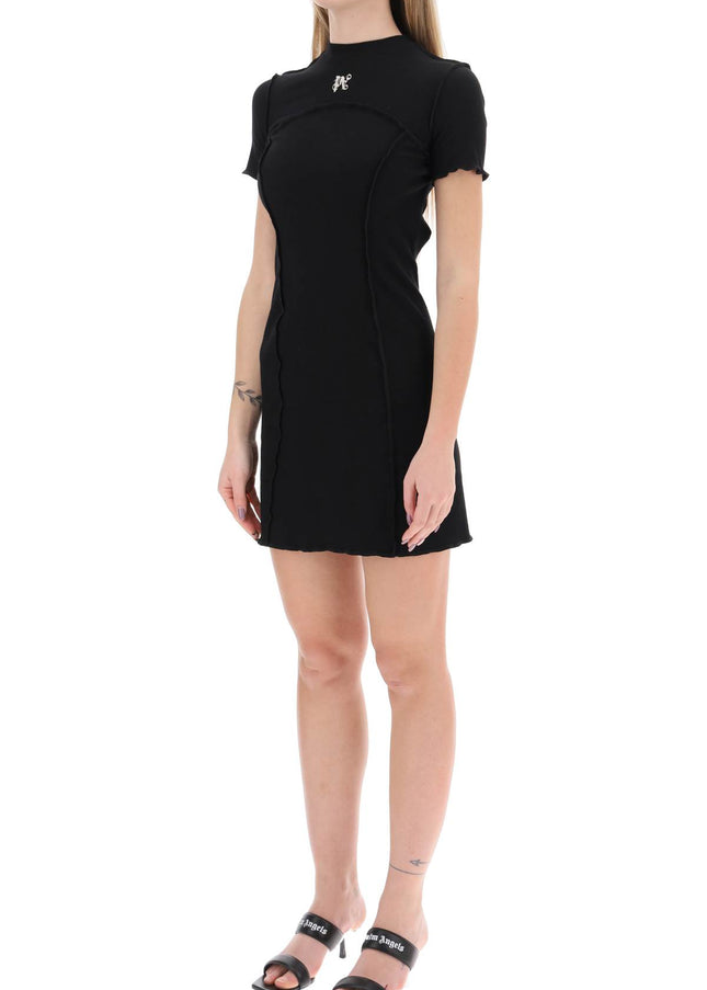 Palm Angels ma  "mini inside-out dress with mon