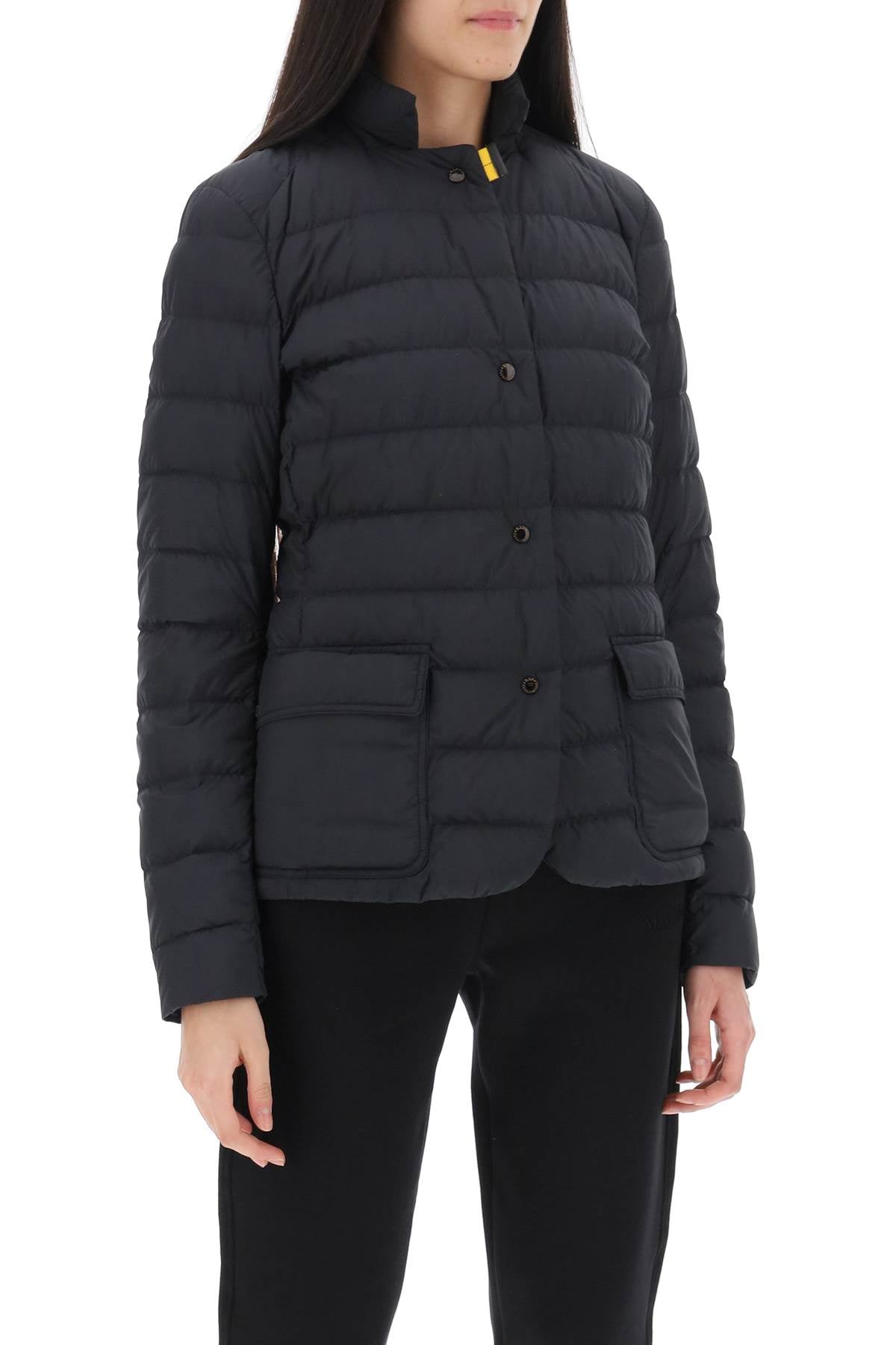 Black Parajumpers Alise Lightweight Puffer Jacket-Clothing - Women-Parajumpers-Black-XS-Urbanheer